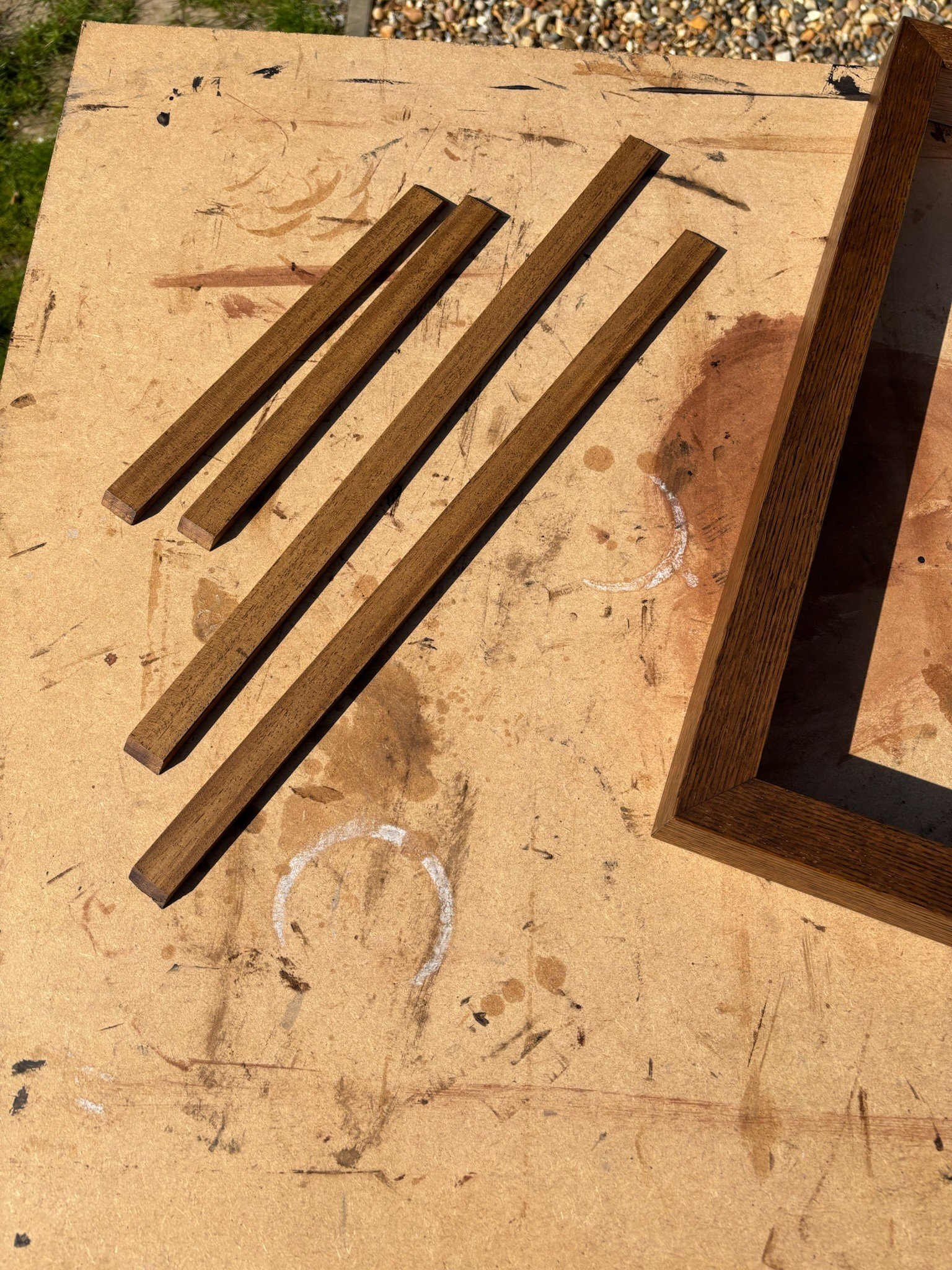 Handmade Hardwood Frames — Work in Progress